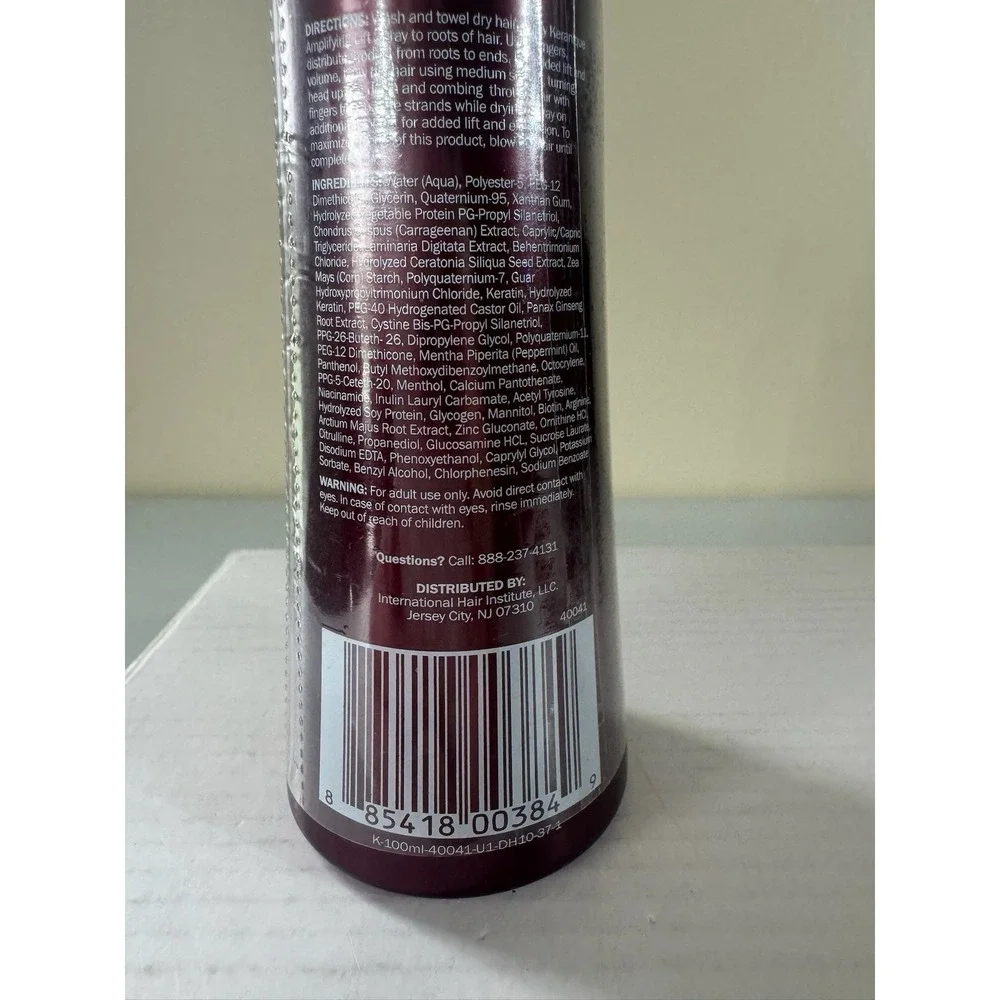 Keranique Amplifying Lift Spray 3.4 oz ~ New & Sealed